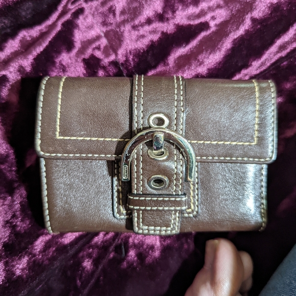 Coach bag with matching wallet - Picture 9 of 14